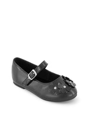 Women Toddler Amy Petal Ballet Flat - Black | Jessica Simpson