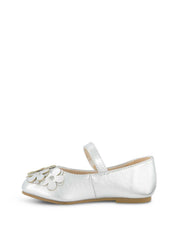 Women Toddler Amy Petal Ballet Flat - Silver | Jessica Simpson