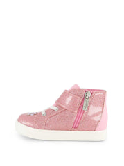 Women Toddler Gretchen Flower High Top Sneaker - Pink | Jessica Simpson