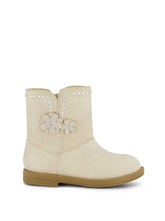 Women Toddler Evie Flower Boot - Cream | Jessica Simpson