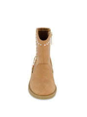 Women Toddler Layla Stripe Western Bootie - Cognac | Jessica Simpson
