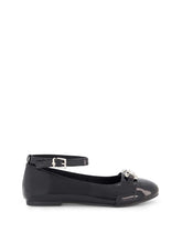 Women Little Girls' Amy Double Buckle Ballet Shoe - Black | Jessica Simpson