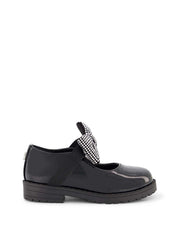 Women Toddler Aubrey Bow Flat - Black | Jessica Simpson