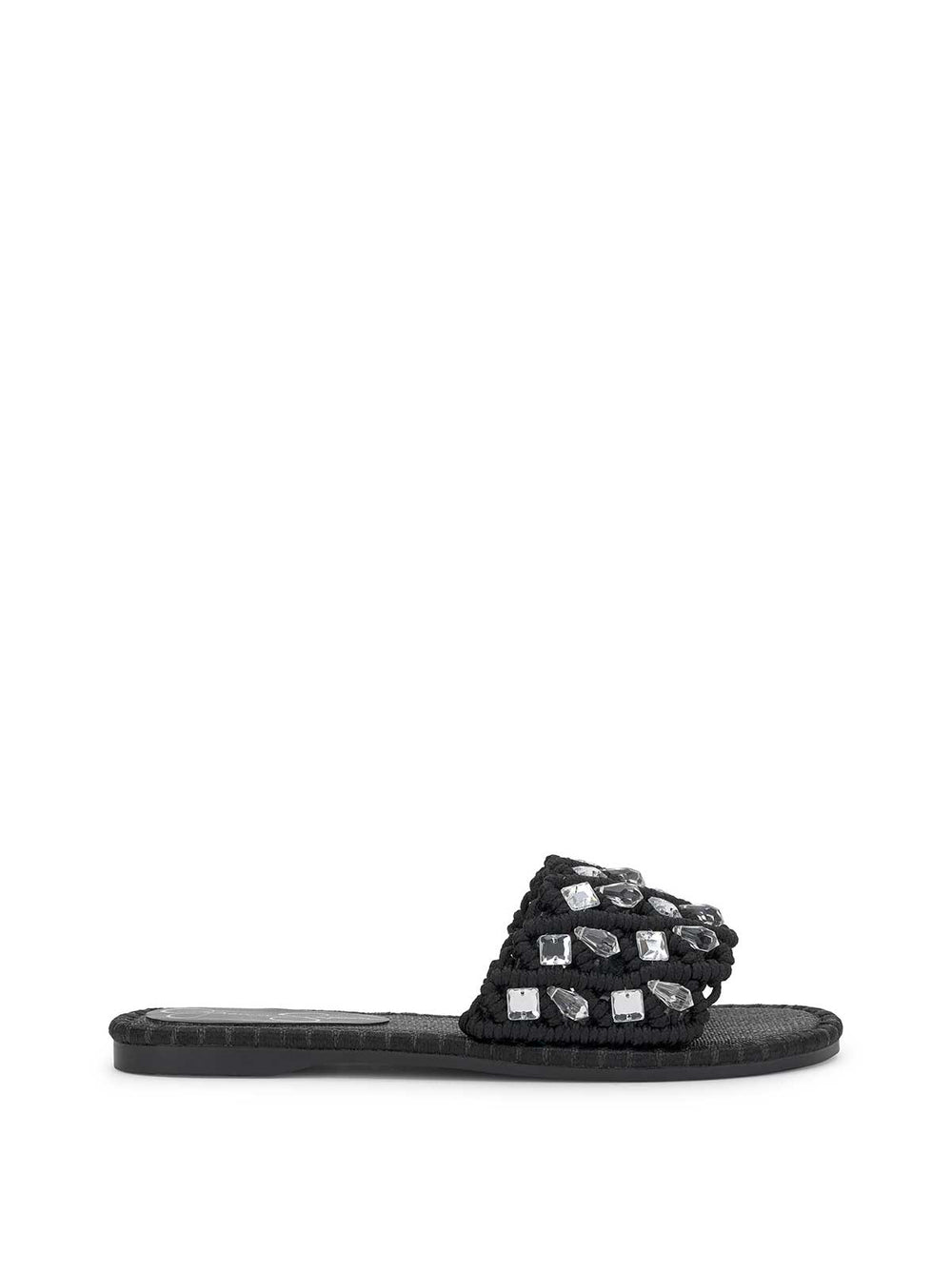 Women Brennara Flat Sandal - Black | Jessica Simpson