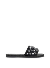 Women Brennara Flat Sandal - Black | Jessica Simpson
