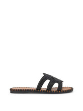 Women Bria Flat Sandal - Black | Jessica Simpson