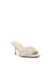 Women Cameleah Heeled Sandal - Cream | Jessica Simpson