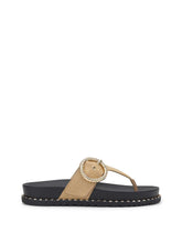 Women Cymmeri Flat Sandal - Natural Raffia | Jessica Simpson