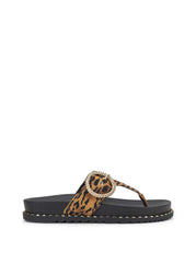 Women Cymmeri Flat Sandal - Tiger Print | Jessica Simpson