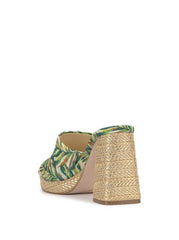 Women Kameena Mule Platform - Green Jungle | Jessica Simpson