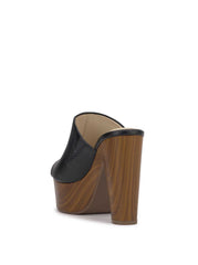 Women Shelbie Platform Slide - Black | Jessica Simpson