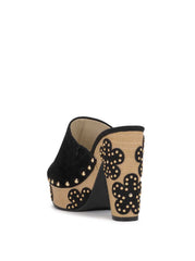 Women Shelbie Platform Slide - Black Floral | Jessica Simpson
