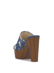Women Shelbie Platform Slide - Floral Denim | Jessica Simpson