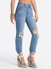 Women Harmony Straight High Rise Jeans - Incline | Jessica Simpson