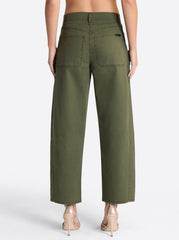 Women Relaxed Barrel Jeans - Forest Night | Jessica Simpson