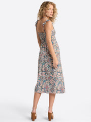 Women Sahira Dress - Buttercream Playful Paisleys | Jessica Simpson