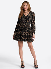 Women Yara Dress - Obsidian Wispy Ditsies | Jessica Simpson