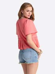 Women Raquelle Blouse - Dubarry | Jessica Simpson