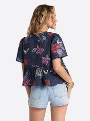 Women Raquelle Blouse - Polar Night Colorful Rio | Jessica Simpson