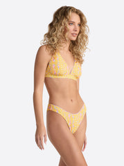 Women X-Back Triangle Bra - Foxglove Stripe | Jessica Simpson