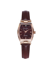 Accessories Diamond Dial Strap Watch - Burgundy | Jessica Simpson