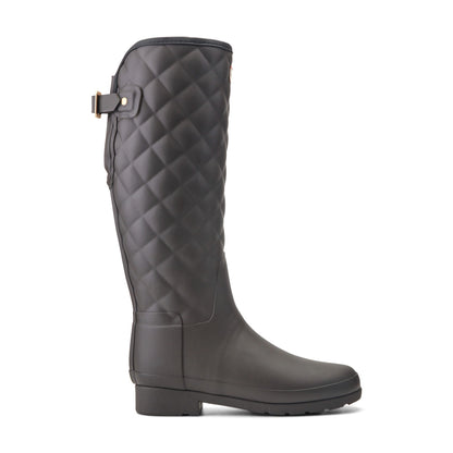 Hunter Boots Refined Adjustable Quilted Slim Fit Tall Rain Boots