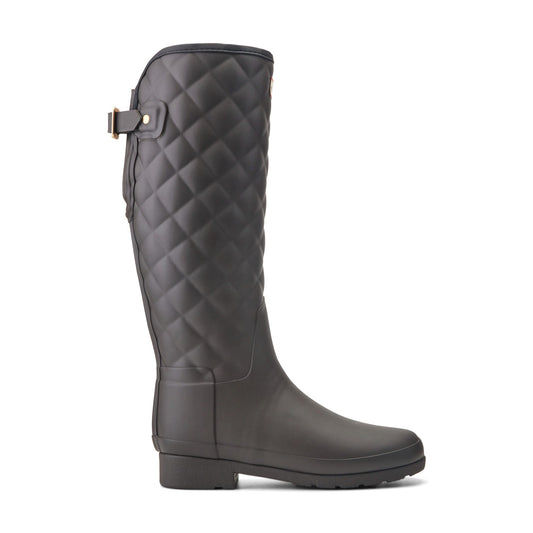 Hunter Boots Refined Adjustable Quilted Slim Fit Tall Rain Boots