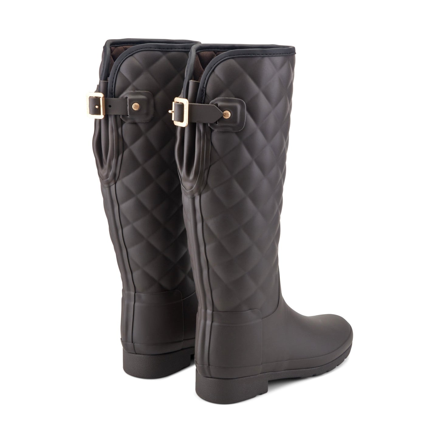 Hunter Boots Refined Adjustable Quilted Slim Fit Tall Rain Boots