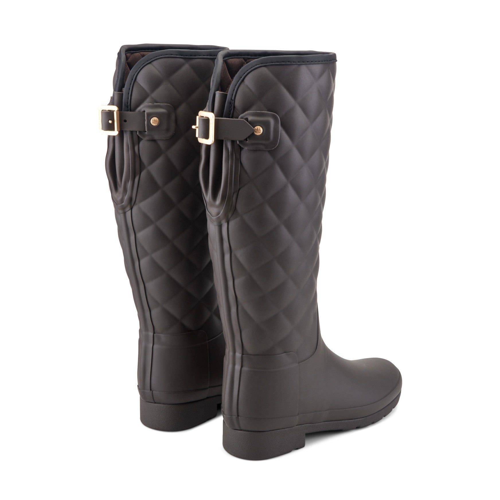 Hunter Boots Refined Adjustable Quilted Slim Fit Tall Rain Boots