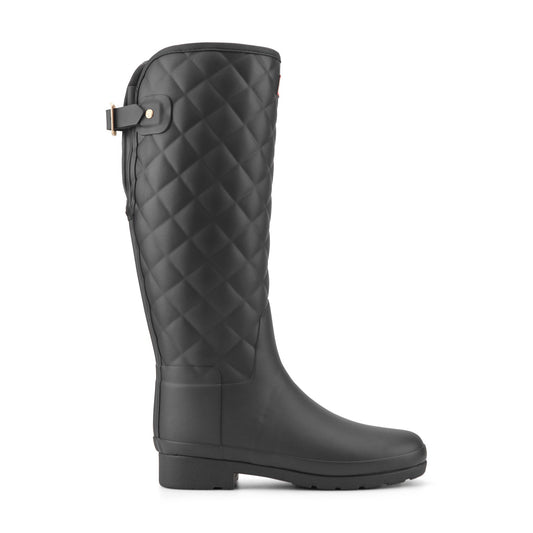 Hunter Boots Refined Adjustable Quilted Slim Fit Tall Rain Boots