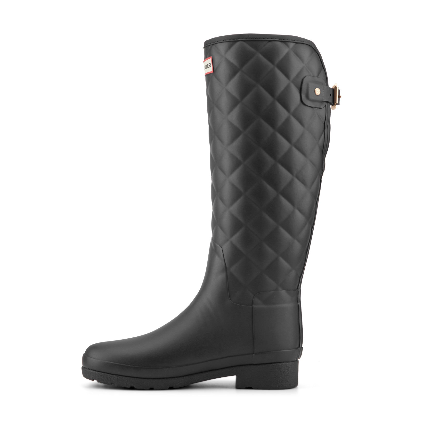 Hunter Boots Refined Adjustable Quilted Slim Fit Tall Rain Boots