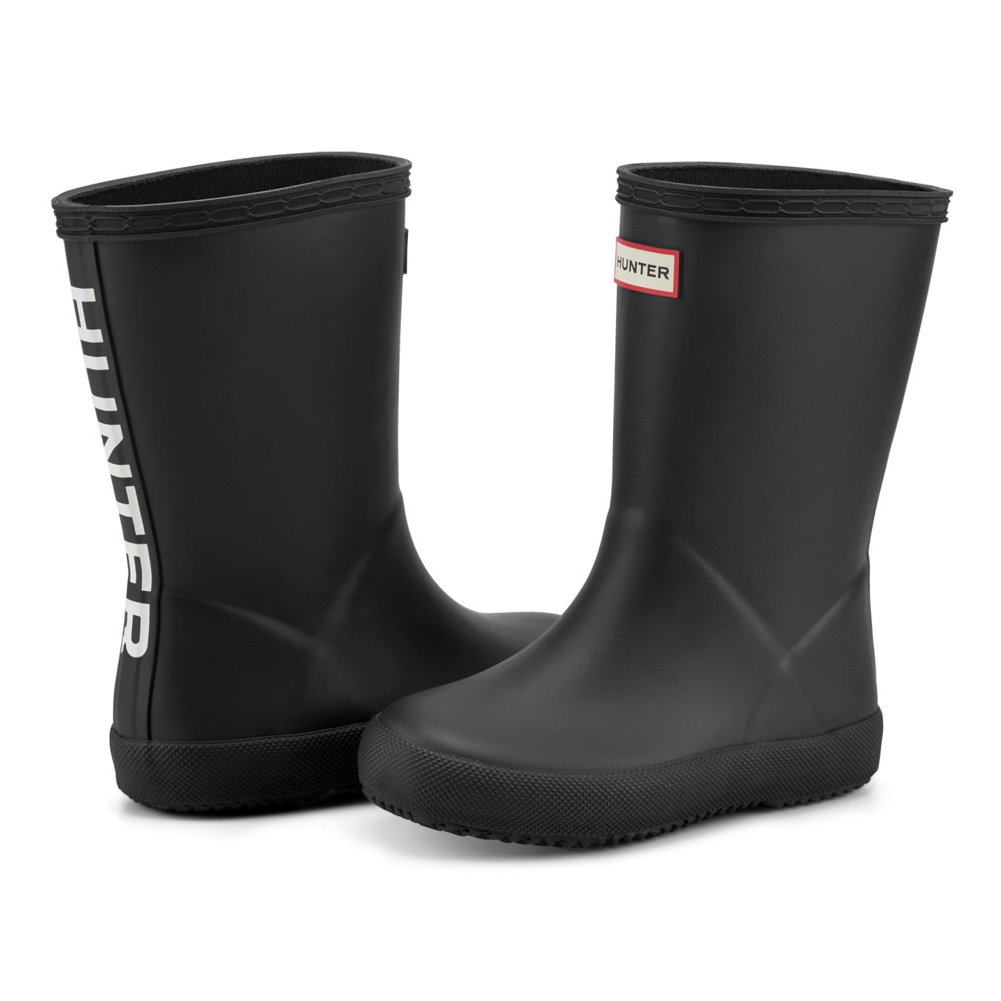 Hunter Boots Kids First Logo Rain Boots