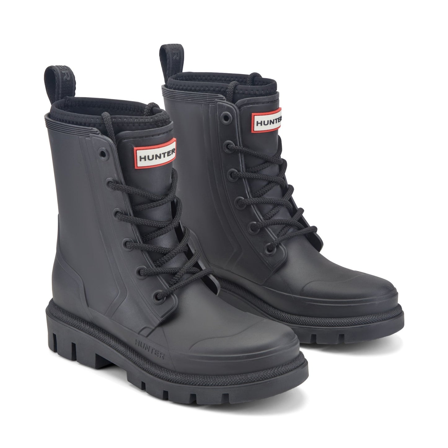 Hunter Boots Diana Waterproof Lace-Up Rain Boots