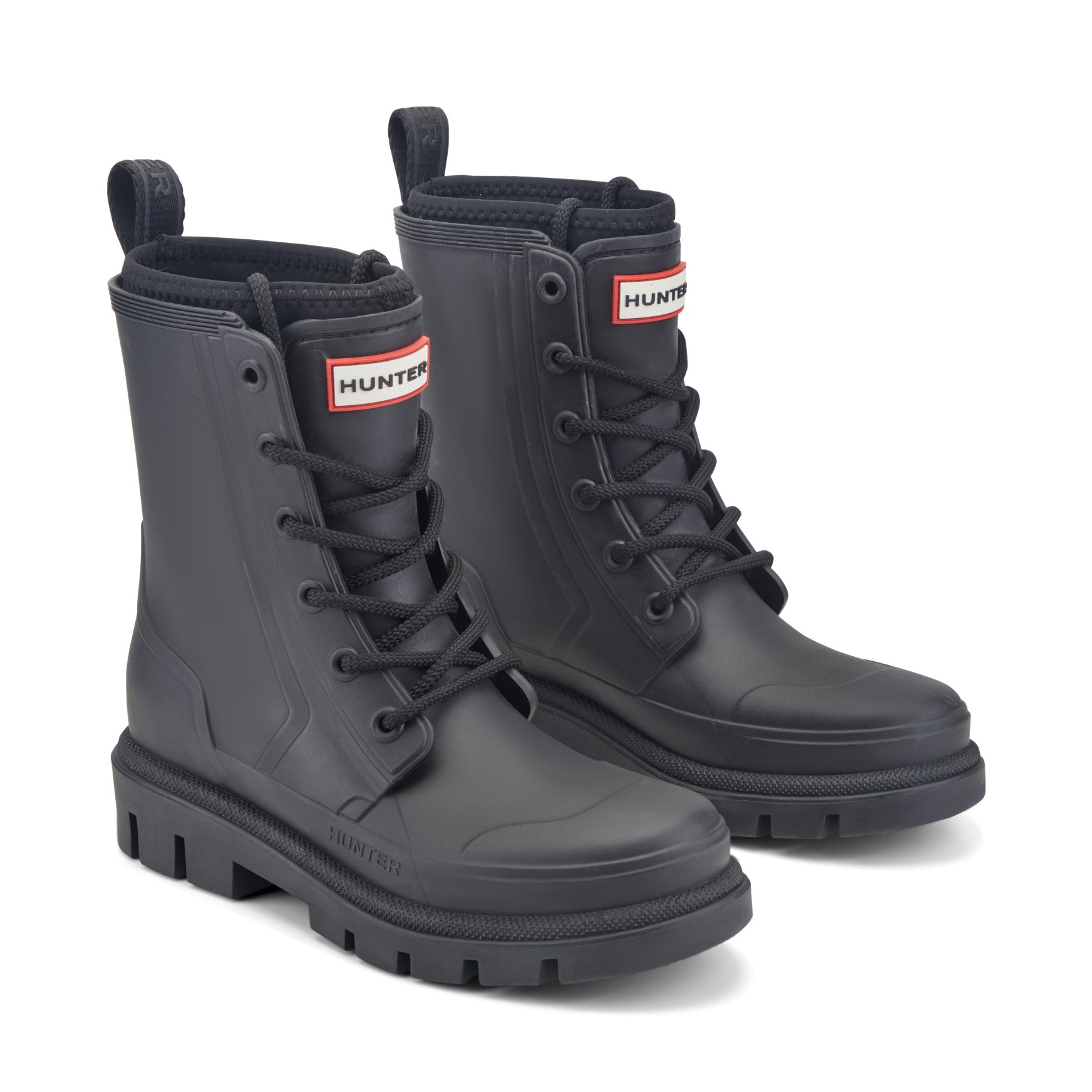 Hunter Boots Diana Waterproof Lace-Up Rain Boots