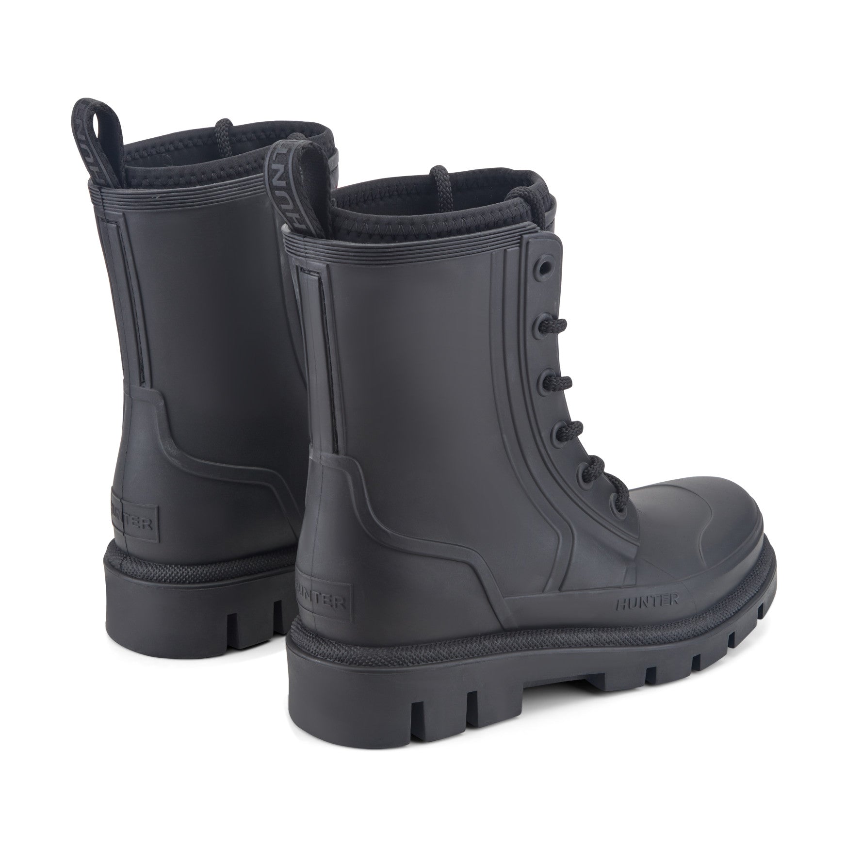 Hunter Boots Diana Waterproof Lace-Up Rain Boots