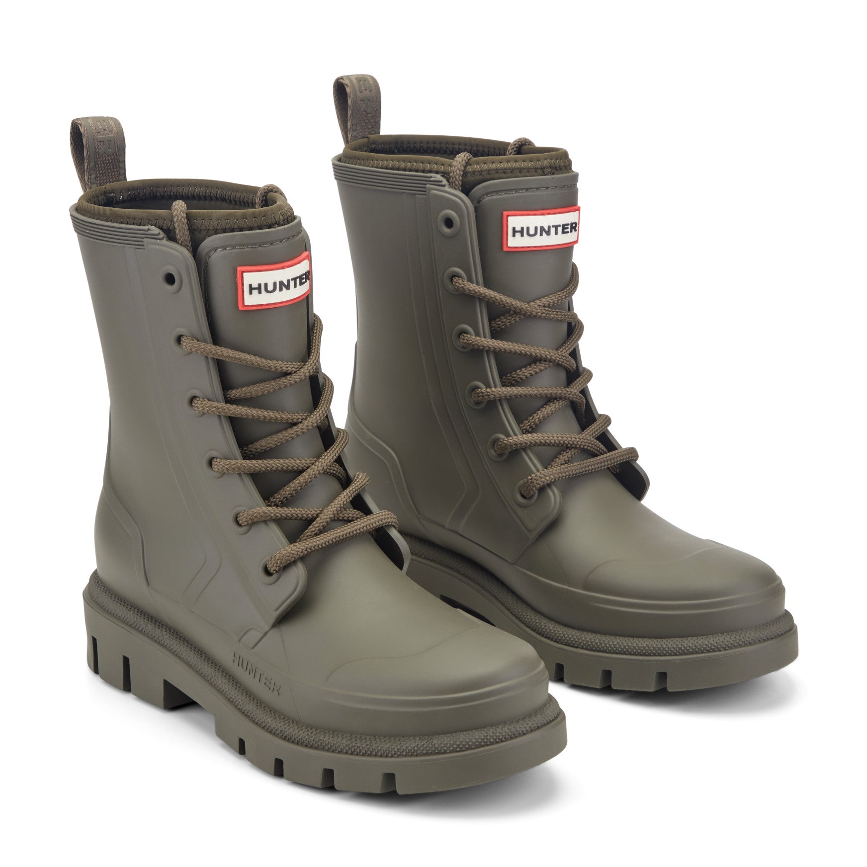 Hunter Boots Diana Waterproof Lace-Up Rain Boots