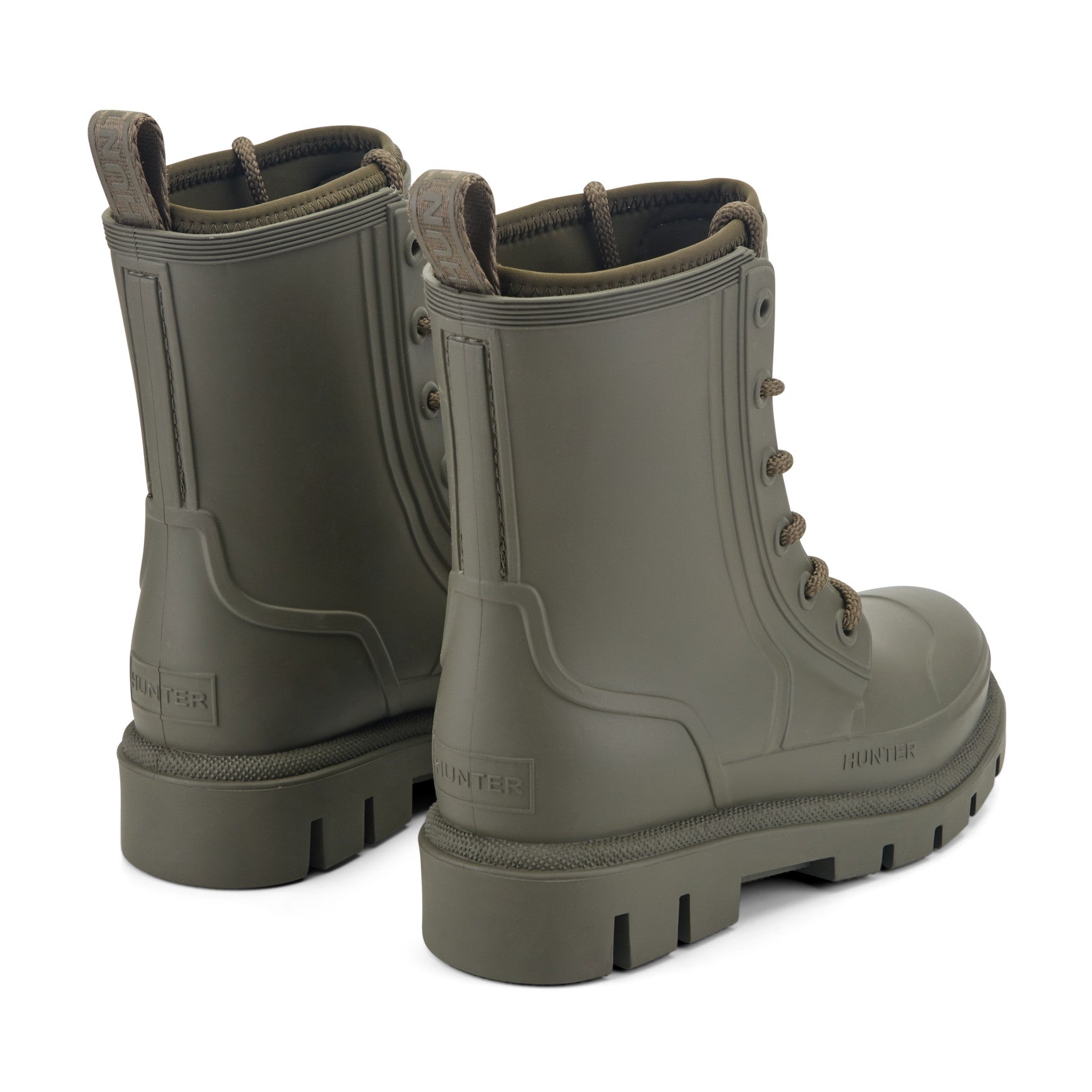 Hunter Boots Diana Waterproof Lace-Up Rain Boots