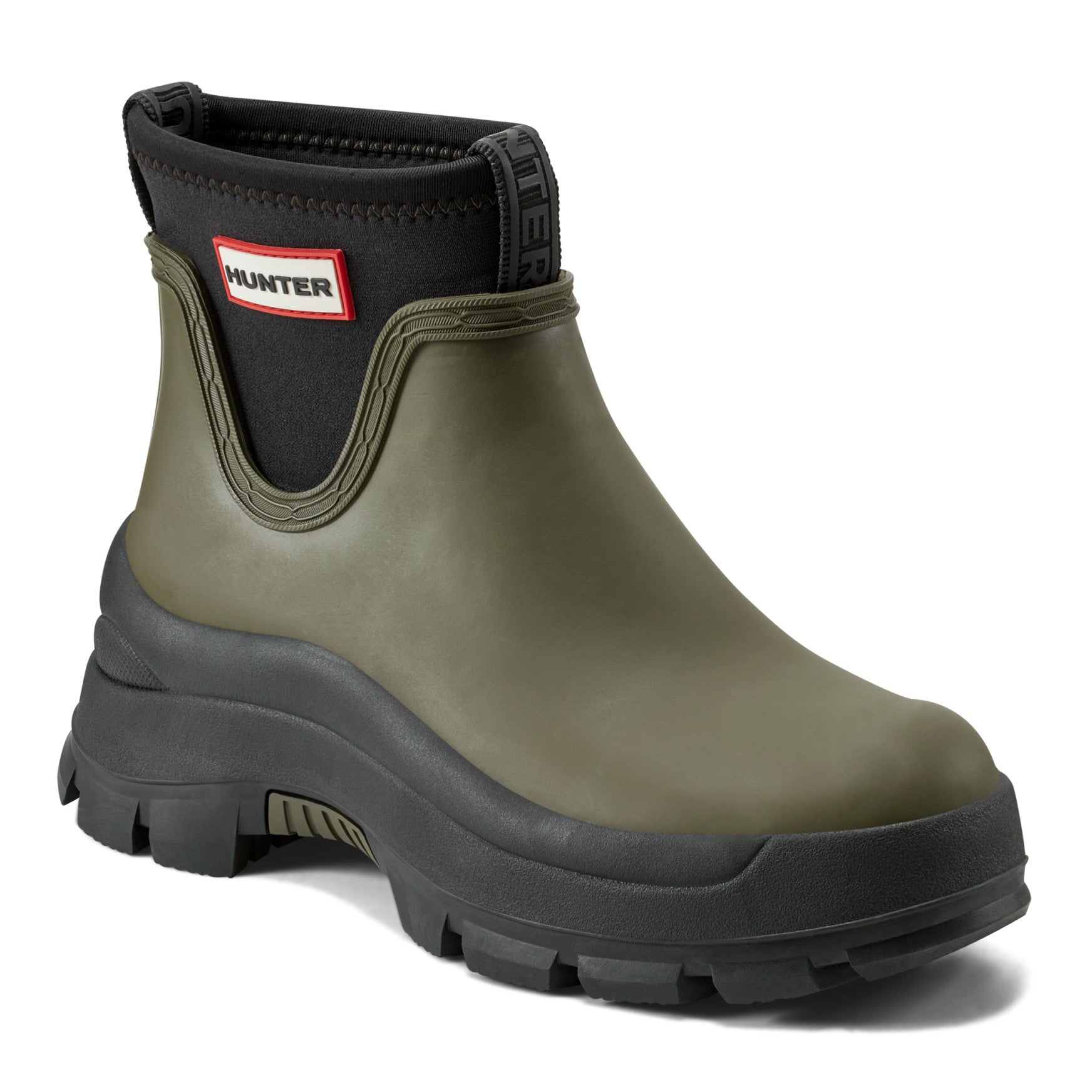 Hunter Boots Eloise Lug Sole Waterproof Neoprene Rain Booties
