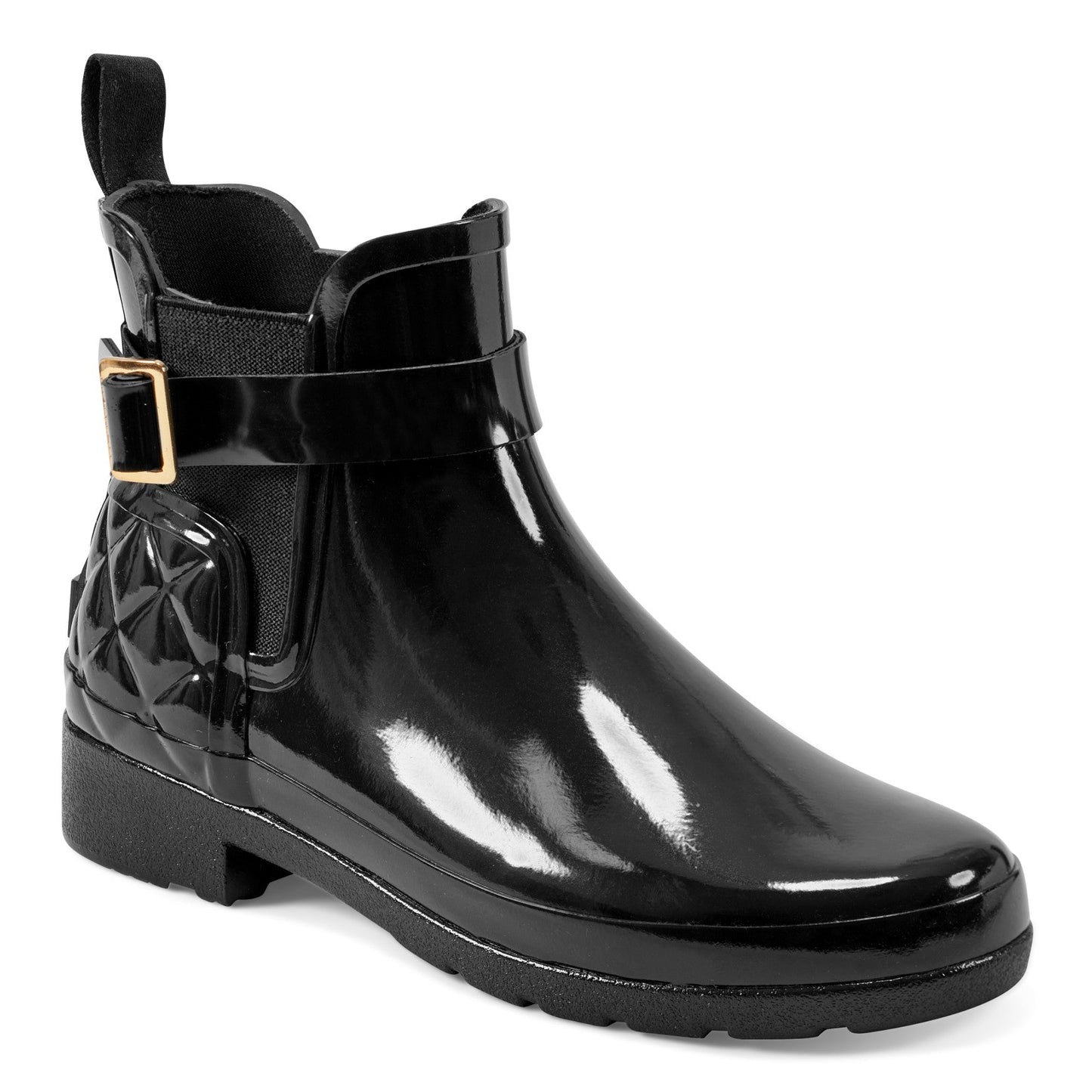 Hunter Boots Quilted Gloss Refined Slim Fit Chelsea Boots