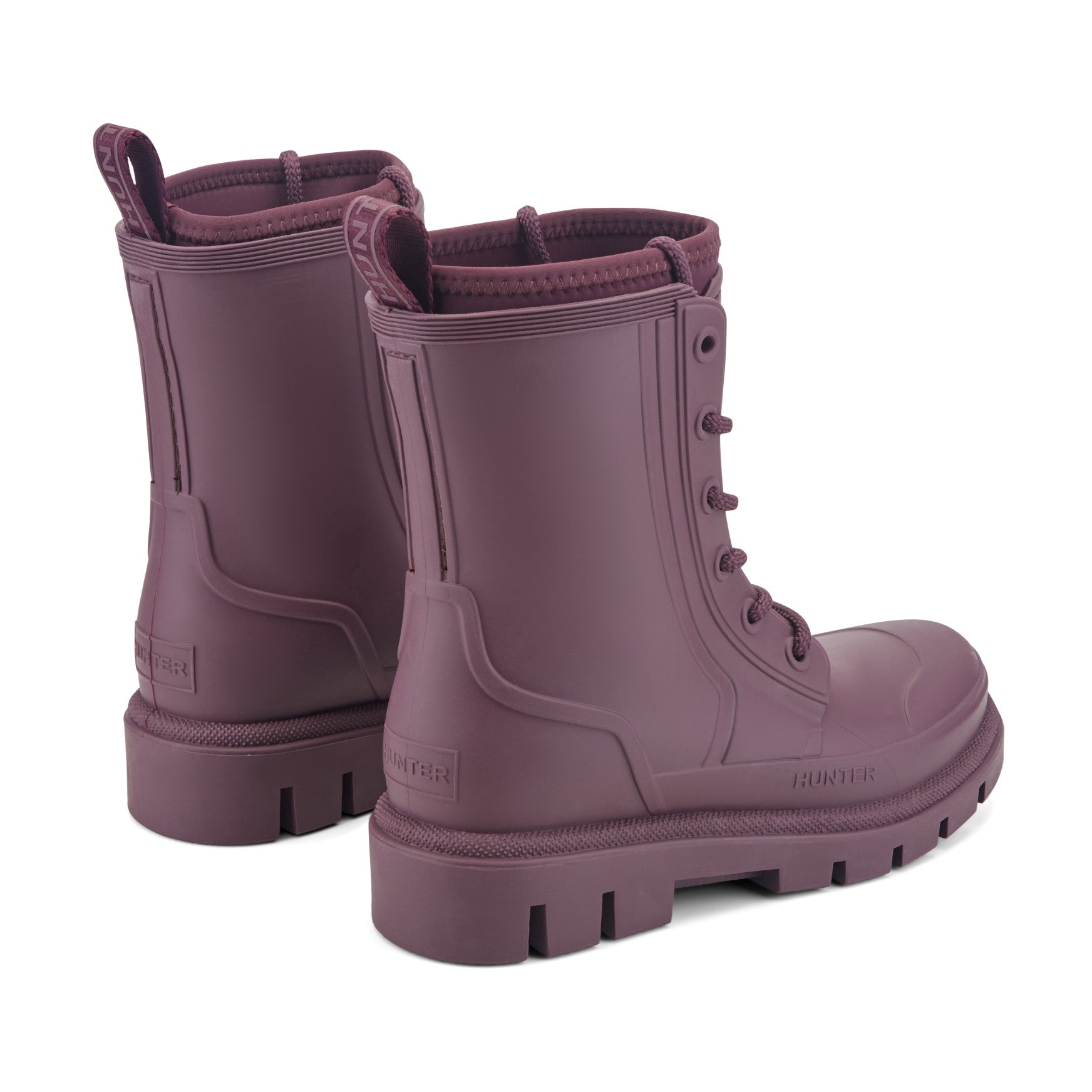 Hunter Boots Diana Waterproof Lace-Up Rain Boots
