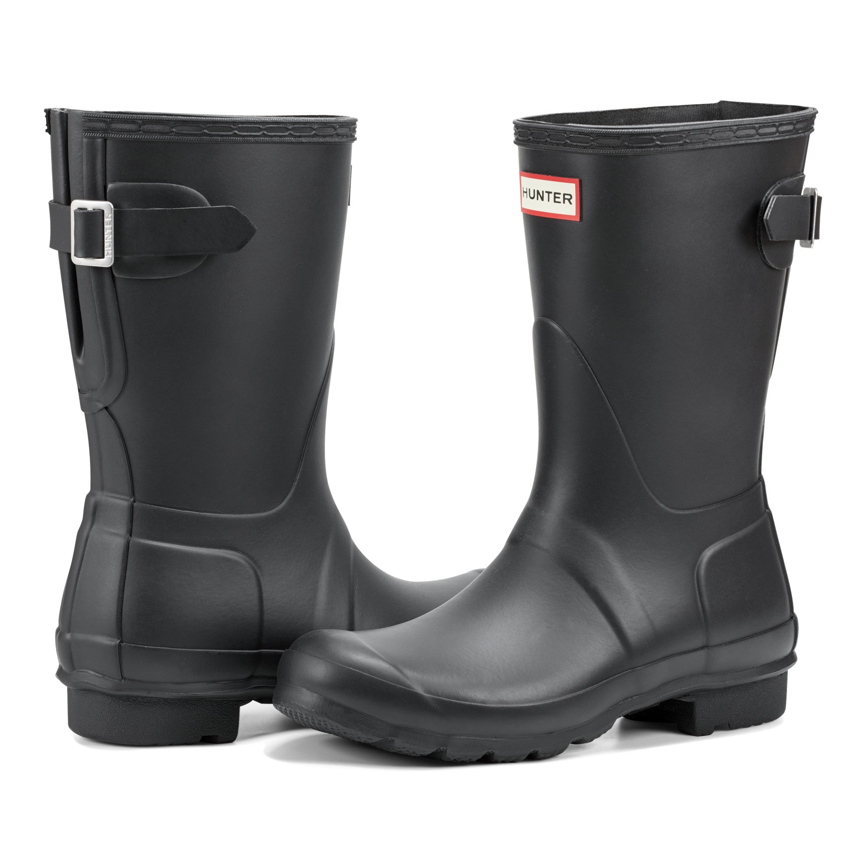 Hunter Boots Original Back Adjustable Short Rain Boots