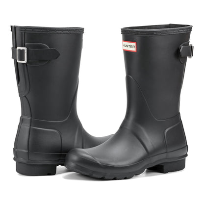 Hunter Boots Original Back Adjustable Short Rain Boots