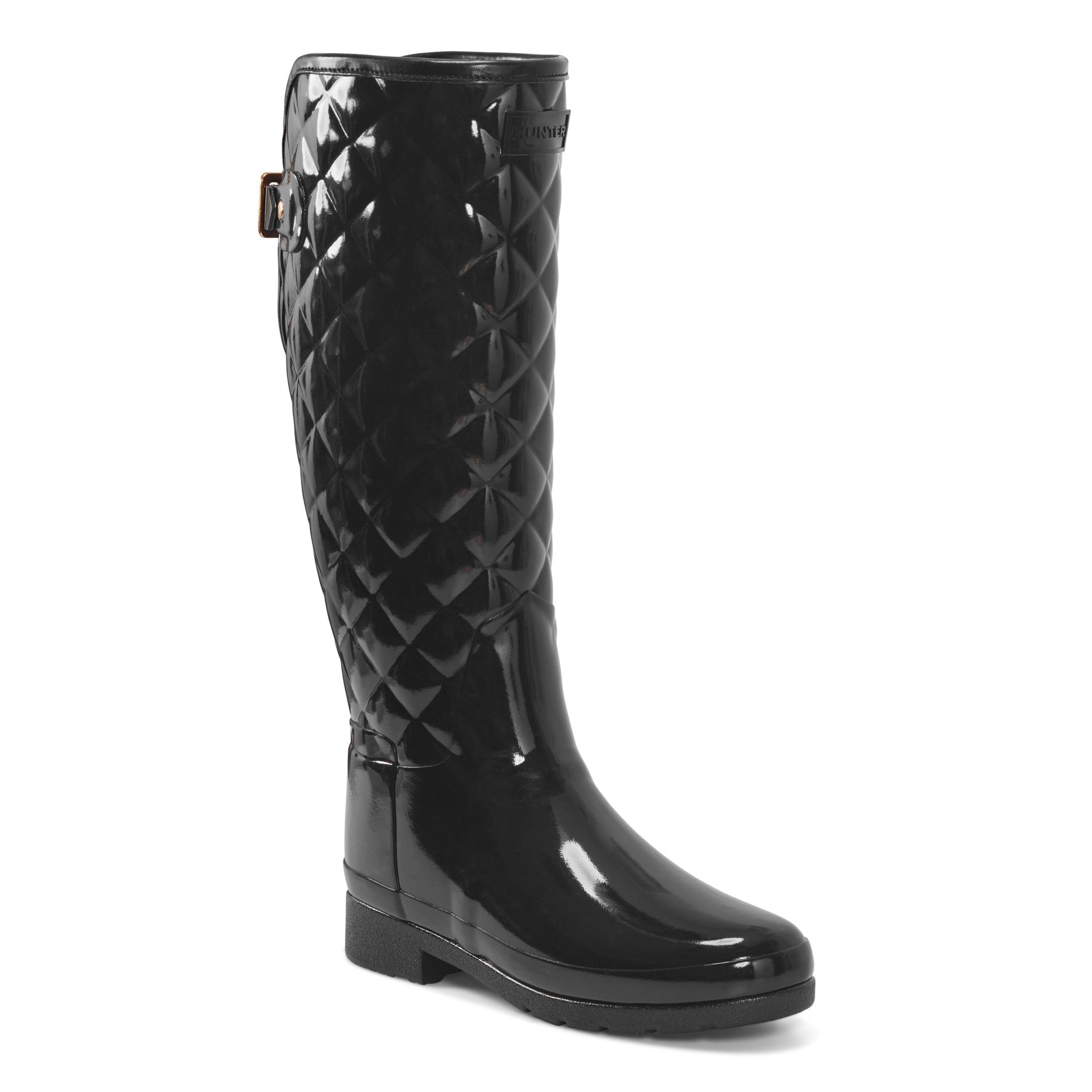 Hunter Boots Refined Adjustable Quilted Slim Fit Tall Rain Boots