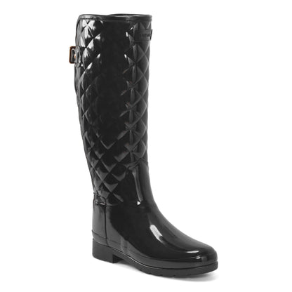 Hunter Boots Refined Adjustable Quilted Slim Fit Tall Rain Boots