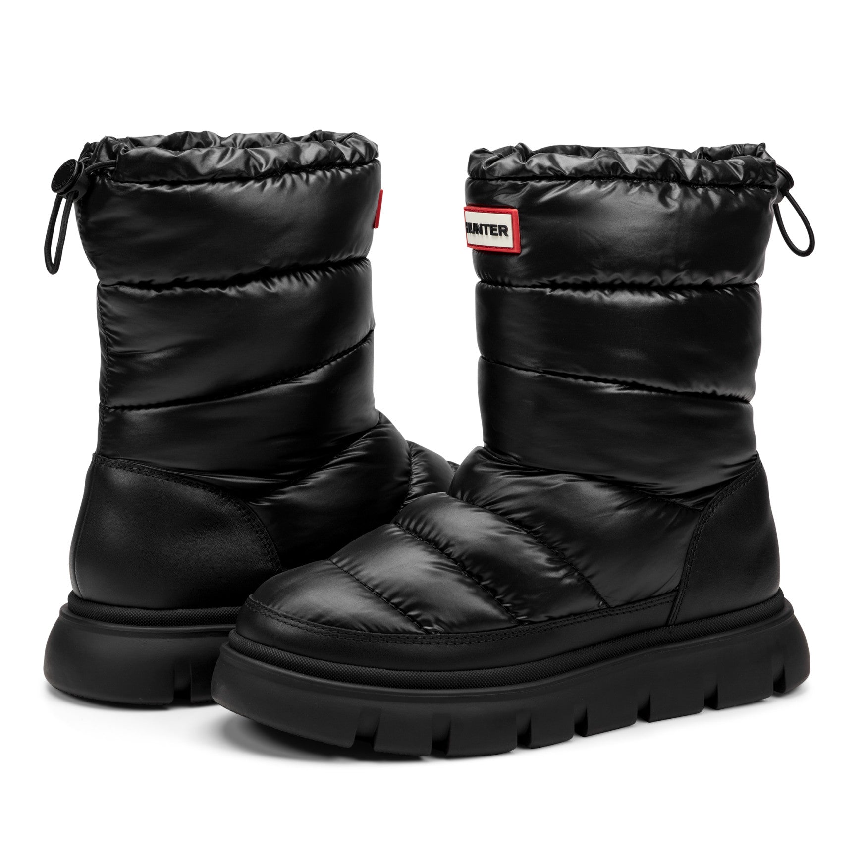 Hunter Boots Maribel Lug Sole Insulated Waterproof Snow Booties