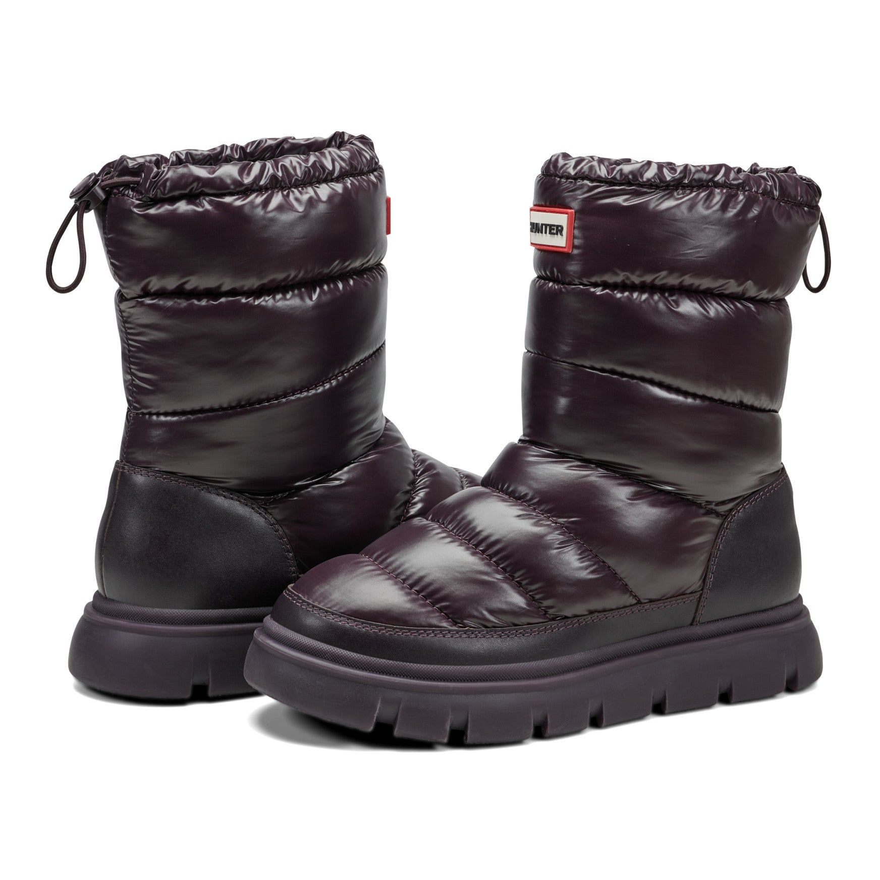 Hunter Boots Maribel Lug Sole Insulated Waterproof Snow Booties