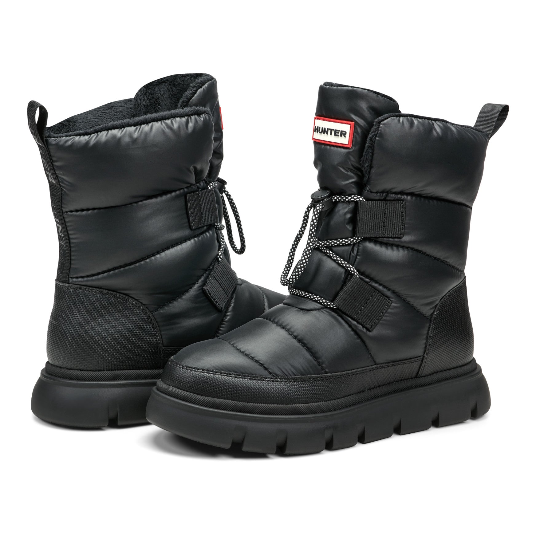 Hunter Boots Moon Lug Sole Insulated Waterproof Snow Booties