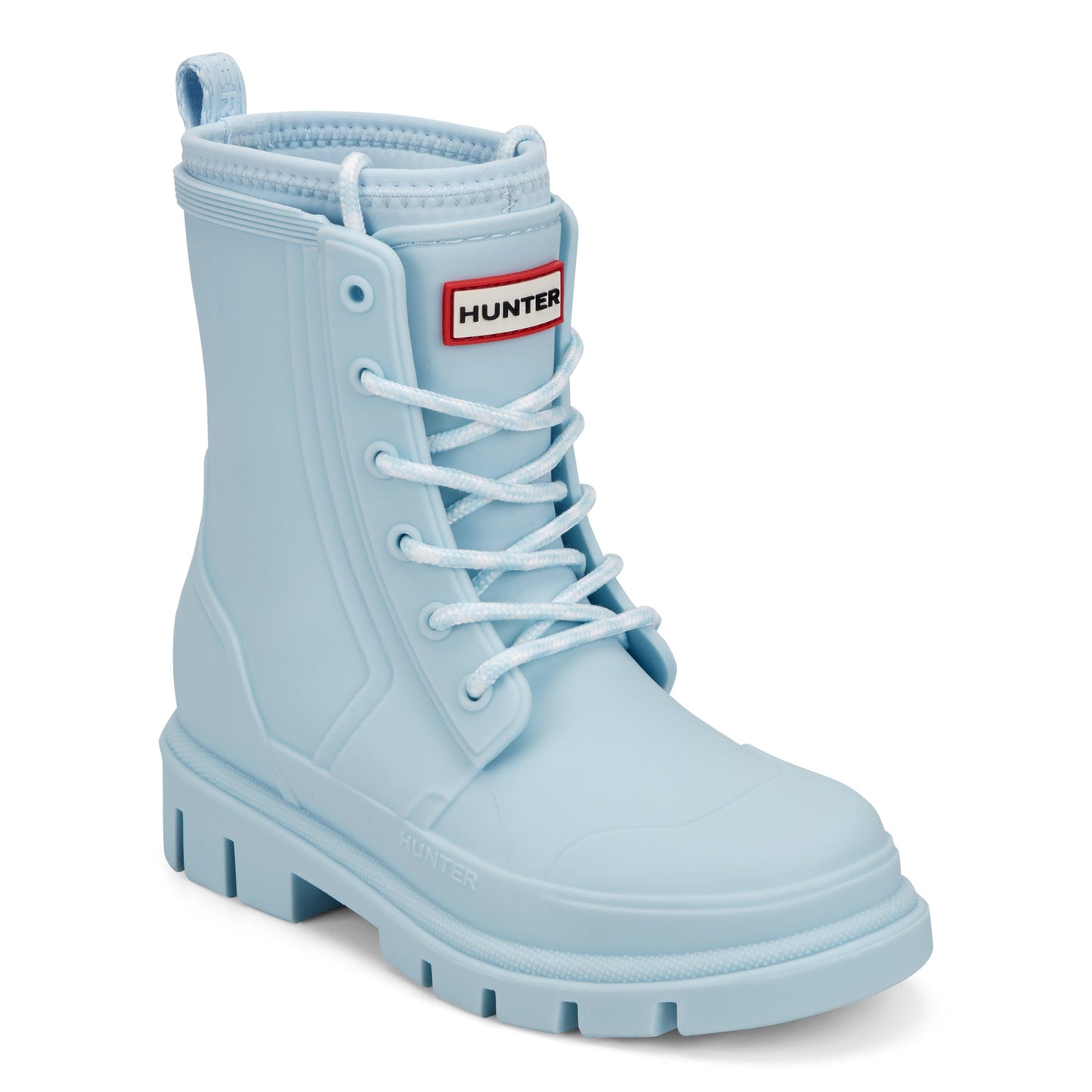 Hunter Boots Big Kids Stomper Lace-up Waterproof Ankle Boots