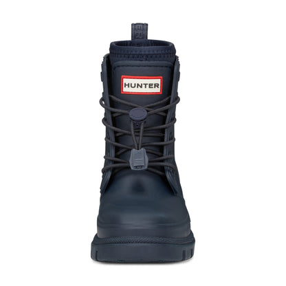 Hunter Boots Little Kids Stamp Lace-Up Waterproof Ankle Boots