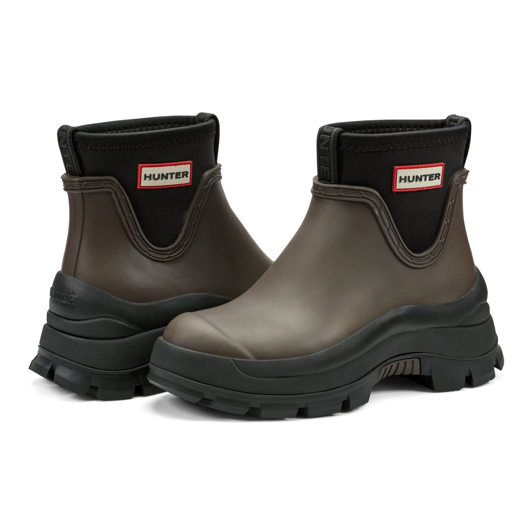 Hunter Boots Eloise Lug Sole Waterproof Neoprene Rain Booties